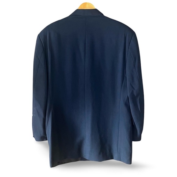 Tommy Hilfiger vintage Dark Blue Men's Blazer - Picture 4 of 6